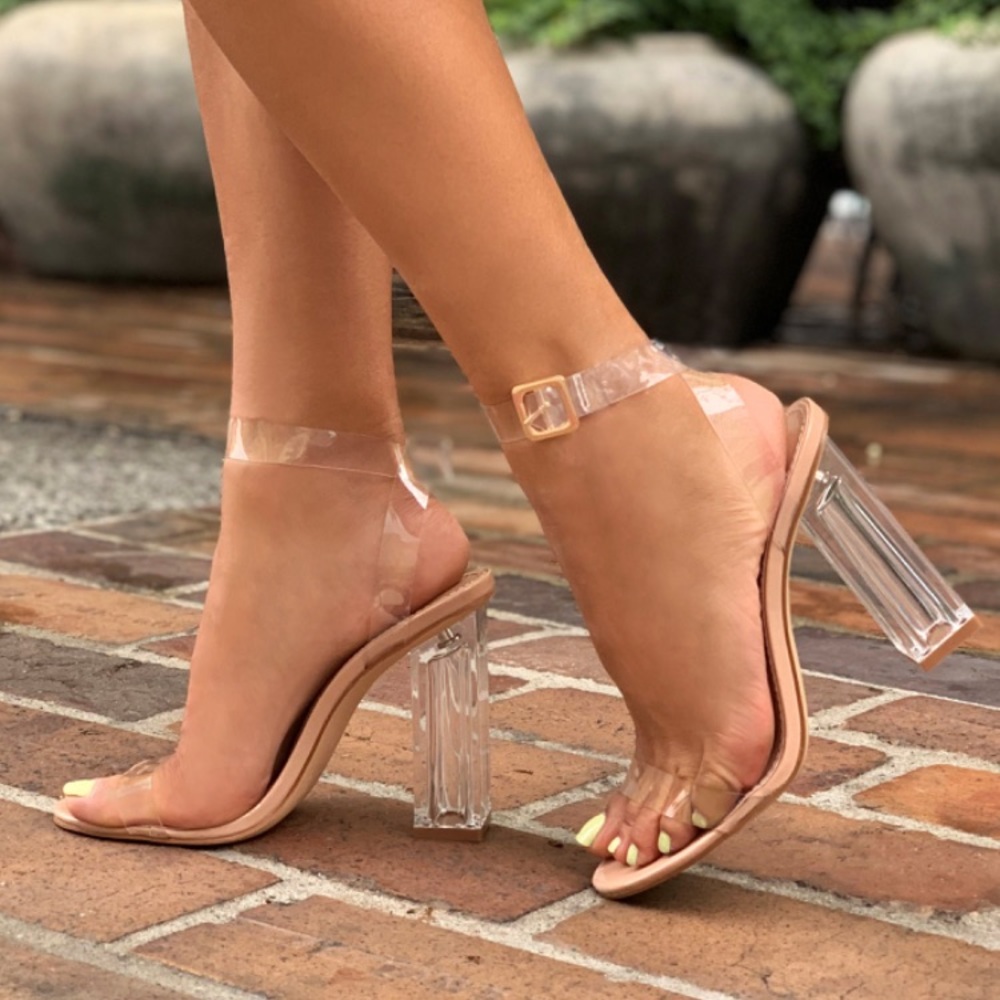 Clear Heels